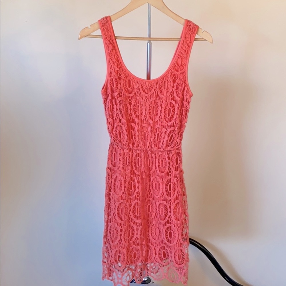 Lauren Conrad Crochet Dress